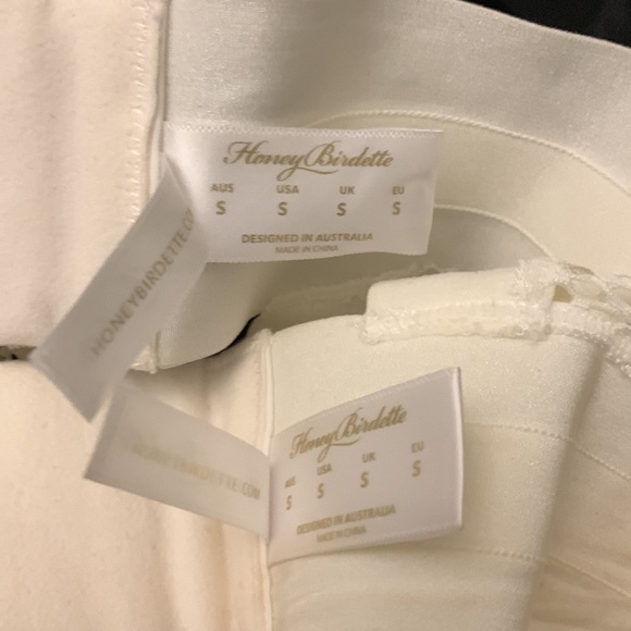 Honey Birdette AXL IVORY Bodysuit + Suspenders Set - Picture 16 of 16